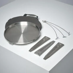 Plancha Poele Cuisson Sur Feu Trépied 30 Cm Bushcraft Acier Inoxydable -Regatta FR plancha poele cuisson sur feu trepied 30 cm bushcraft acier inoxydable 5