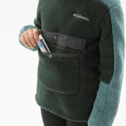 Polaire De Randonnée - Columbia Hoodie Sherpa Verte - Enfant 7-15 Ans -Regatta FR polaire de randonnee columbia hoodie sherpa verte enfant 7 15 ans 6