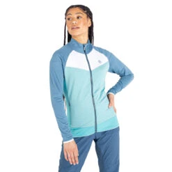 Dare 2b Polaire ELATION Femme (Turquoise / Blanc) -Regatta FR polaire elation femme turquoise blanc 2
