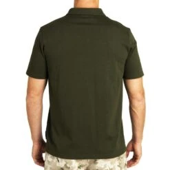 Polo Manches Courtes Chasse 100 Vert -Regatta FR polo manches courtes chasse 100 vert 4