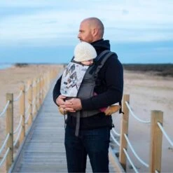 PORTE-BÉBÉ PHYSIOLOGIQUE EN COTON BIO - CLIPTSY - PRESCHOOL De 12 Kg à 5/6 Ans -Regatta FR porte bebe physiologique en coton bio cliptsy preschool de 12 kg a 56 ans 2