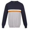 Regatta Pull KAELEN Homme (Bleu Marine / Gris Orage) -Regatta FR pull kaelen homme bleu marine gris orage