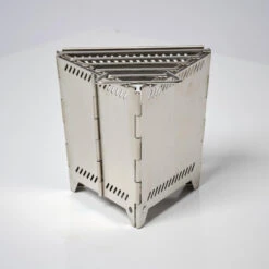 Réchaud à Bois Pliable Bushcraft Bivouac Acier Inoxydable -Regatta FR rechaud a bois pliable bushcraft bivouac acier inoxydable 4