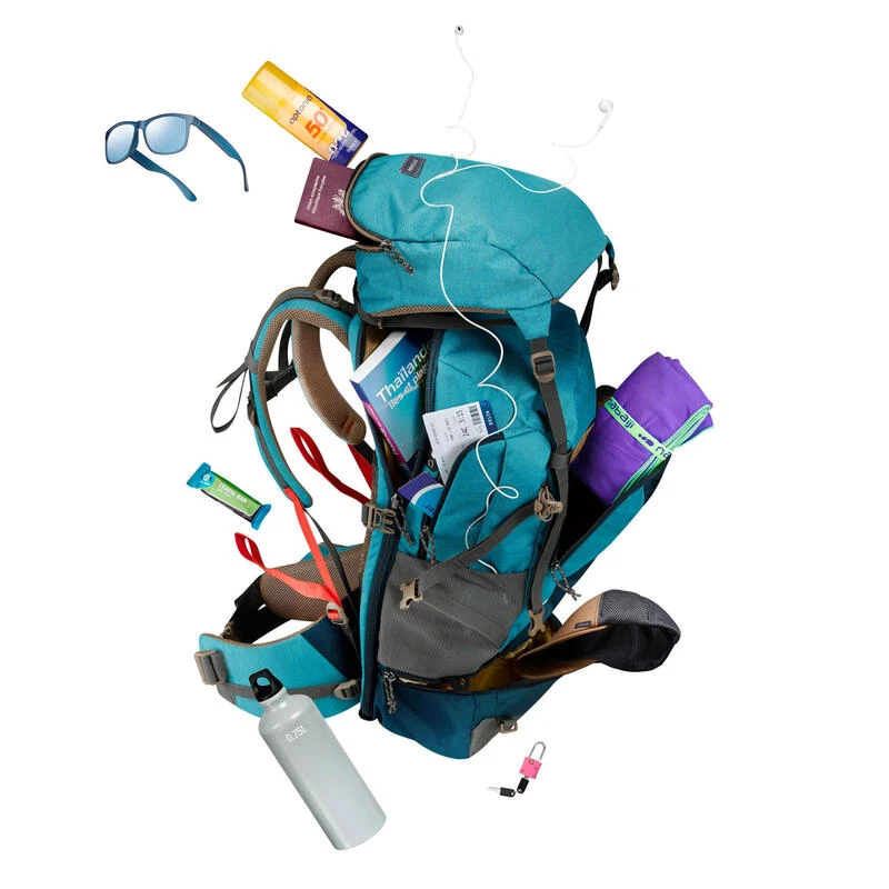 Sac à Dos De Voyage Femme 50L - Travel 500 4 Sac à Dos De Voyage Femme 50L - Travel 500 – Image 2
