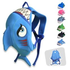Sac à Dos Pour Enfants | Requin Bleu | Crazy Safety | Testé Et Certifié -Regatta FR sac a dos pour enfants requin bleu crazy safety teste et certifie 3