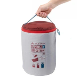 Quechua SAC DE COUCHAGE EN COTON POUR LE CAMPING - ARPENAZ 0° COTON -Regatta FR sac de couchage en coton pour le camping arpenaz 0 coton 9