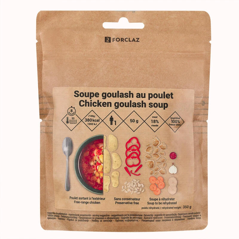 Soupe Lyophilisée - Goulash Au Poulet - 50 G 3 Soupe Lyophilisée - Goulash Au Poulet - 50 G – Image 2