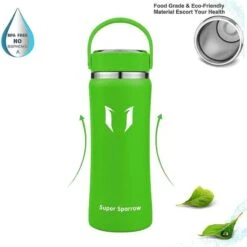 Sparrow Super Bouteille D'eau Wide 0.75l Thermos -Regatta FR super bouteille deau wide 075l thermos 4