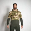 SWEAT A CAPUCHE 500 BICOLORE KAKI CAMOUFLAGE 2 SWEAT A CAPUCHE 500 BICOLORE KAKI CAMOUFLAGE -Regatta FR sweat a capuche 500 bicolore kaki camouflage