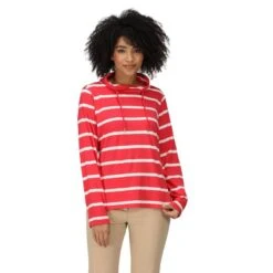 Regatta Sweat HELVINE Femme (Rouge Vif / Blanc) -Regatta FR sweat helvine femme rouge vif blanc 2
