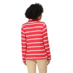 Regatta Sweat HELVINE Femme (Rouge Vif / Blanc) -Regatta FR sweat helvine femme rouge vif blanc 3