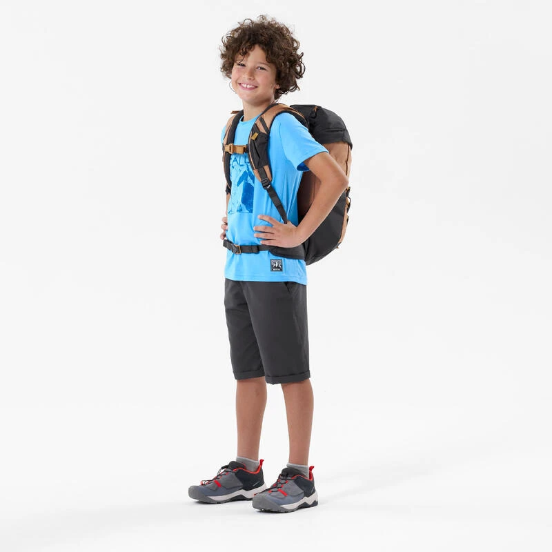 Quechua T-Shirt De Randonnée - MH100 Bleu - Enfant 7-15 Ans 7 Quechua T-Shirt De Randonnée - MH100 Bleu - Enfant 7-15 Ans – Image 5