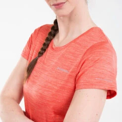 T-shirt Manches Courtes De Randonnée - Columbia Alpine Chill Rouge - Femme -Regatta FR t shirt manches courtes de randonnee columbia alpine chill rouge femme 4