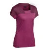T-shirt Mérinos De Trek Montagne - TREK 500 Violet Femme -Regatta FR t shirt merinos de trek montagne trek 500 violet femme