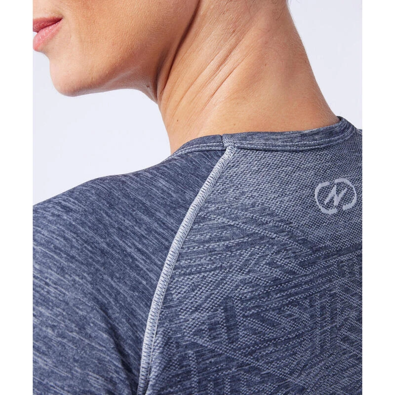 T-shirt Technique Toucher Frais Protection UV Col Rond ML Femme-CLIMATYL 4 T-shirt Technique Toucher Frais Protection UV Col Rond ML Femme-CLIMATYL – Image 2