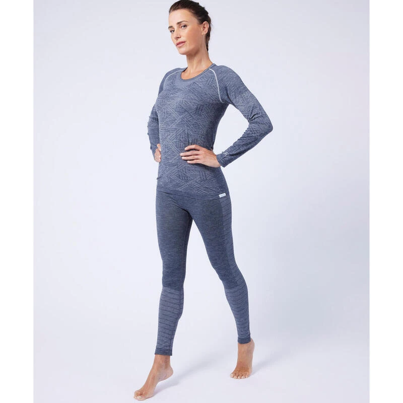 T-shirt Technique Toucher Frais Protection UV Col Rond ML Femme-CLIMATYL 3 T-shirt Technique Toucher Frais Protection UV Col Rond ML Femme-CLIMATYL