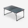 Quechua TABLE BASSE PLIANTE DE CAMPING - MH100 - GRISE -Regatta FR table basse pliante de camping mh100 grise