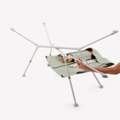 Quechua TABLE DE CAMPING COMPACTE 4/6 PERSONNES - PLATEAU BOIS - POCHE DE RANGEMENT -Regatta FR table de camping compacte 46 personnes plateau bois poche de rangement 5