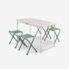 Quechua TABLE DE CAMPING PLIANTE - 4 TABOURETS - 4 À 6 PERSONNES 1 Quechua TABLE DE CAMPING PLIANTE - 4 TABOURETS - 4 À 6 PERSONNES -Regatta FR table de camping pliante 4 tabourets 4 a 6 personnes