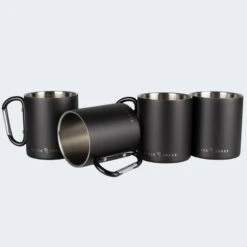 Tasse Thermique De Camping 300 Ml | Mousqueton | Acier Inoxydable | 4 Gobelets -Regatta FR tasse thermique de camping 300 ml mousqueton acier inoxydable 4 gobelets 2