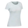 Quechua Tee Shirt Ultra Léger De Randonnée Rapide FH 500 Femme Gris.