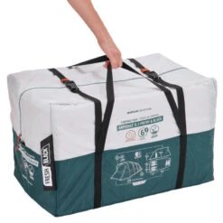 Quechua Tente à Arceaux De Camping - Arpenaz 6.3 F&B - 6 Personnes - 3 Chambres -Regatta FR tente a arceaux de camping arpenaz 63 f and b 6 personnes 3 chambres 3