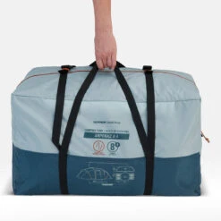 Quechua Tente à Arceaux De Camping - Arpenaz 8.4 - 8 Personnes - 4 Chambres -Regatta FR tente a arceaux de camping arpenaz 84 8 personnes 4 chambres 3