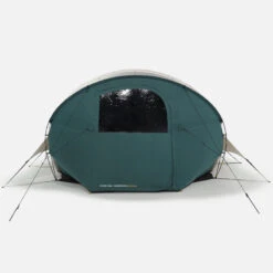Quechua Tente Bulle De Camping - AirSeconds Skyview Polycoton - 2 Personnes - 1 Chambre -Regatta FR tente bulle de camping airseconds skyview polycoton 2 personnes 1 chambre 6