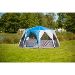 Tente Coleman Octagon 8 (Bleue) -Regatta FR tente coleman octagon 8 bleue 4