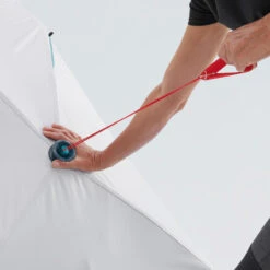 Quechua Tente De Camping - 2 SECONDS EASY - 2 Places - Fresh & Black -Regatta FR tente de camping 2 seconds easy 2 places fresh and black 3