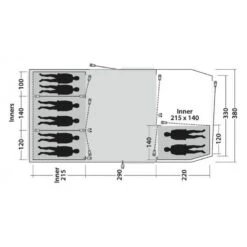 Tente De Camping Outwell Winwood 8 -Regatta FR tente de camping outwell winwood 8 2