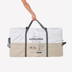 Quechua Tente Gonflable De Camping - Air Seconds 6.3 XXL F&B - 6 Personnes - 3 Chambres -Regatta FR tente gonflable de camping air seconds 63 xxl f and b 6 personnes 3 chambres 2