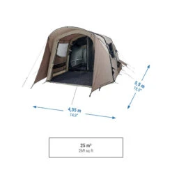 Quechua Tente Gonflable De Camping - AirSeconds 4.2 Polycoton - 4 Personnes - 2 Chambres 14 Quechua Tente Gonflable De Camping - AirSeconds 4.2 Polycoton - 4 Personnes - 2 Chambres -Regatta FR tente gonflable de camping airseconds 42 polycoton 4 personnes 2 chambres 2