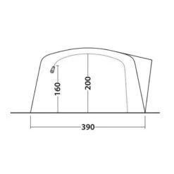 Tente Gonflable Outwell Knightdale 8PA 11 Tente Gonflable Outwell Knightdale 8PA -Regatta FR tente gonflable outwell knightdale 8pa 4