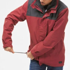 Veste 3en1 Imperméable De Trek Voyage - TRAVEL 100 0°C Rouge - Homme -Regatta FR veste 3en1 impermeable de trek voyage travel 100 0c rouge homme 9
