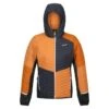 Regatta Veste à Capuche TRUTTON Femme (Orange Clair / Gris Phoque) -Regatta FR veste a capuche trutton femme orange clair gris phoque