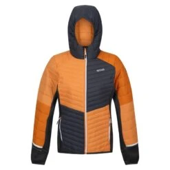 Regatta Veste à Capuche TRUTTON Femme (Orange Clair / Gris Phoque)