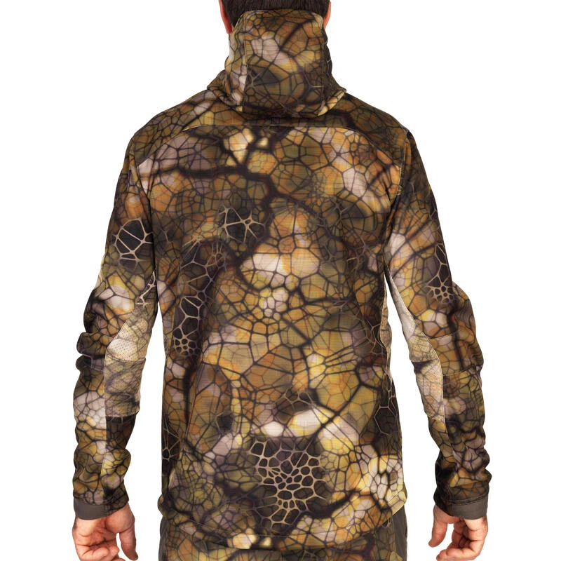 Veste Chasse Silencieuse Chaude Respirante 900 Camouflage Furtiv 6 Veste Chasse Silencieuse Chaude Respirante 900 Camouflage Furtiv – Image 4