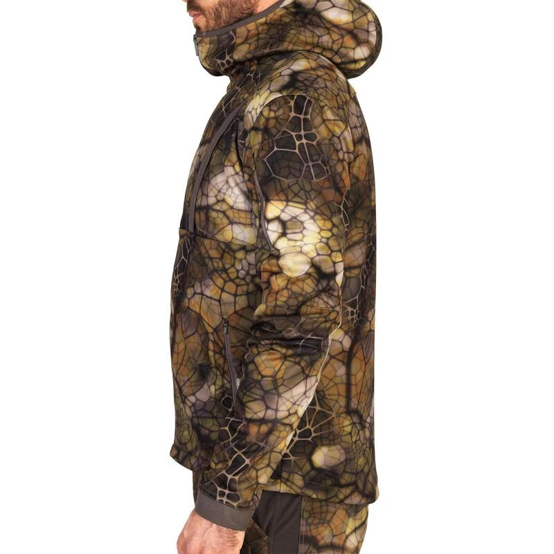 Veste Chasse Silencieuse Chaude Respirante 900 Camouflage Furtiv 8 Veste Chasse Silencieuse Chaude Respirante 900 Camouflage Furtiv – Image 6