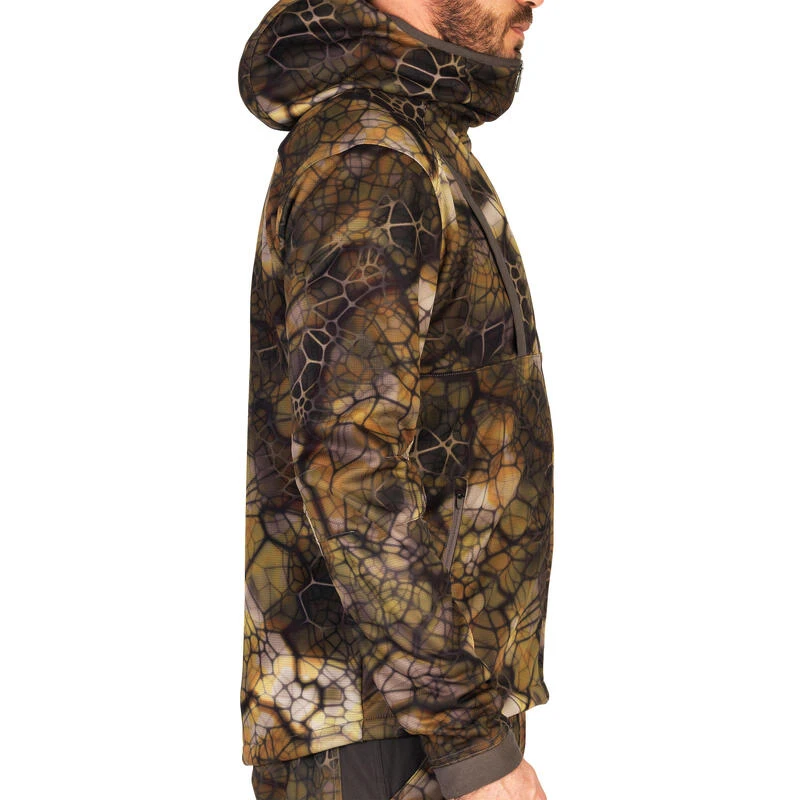 Veste Chasse Silencieuse Chaude Respirante 900 Camouflage Furtiv 10 Veste Chasse Silencieuse Chaude Respirante 900 Camouflage Furtiv – Image 8