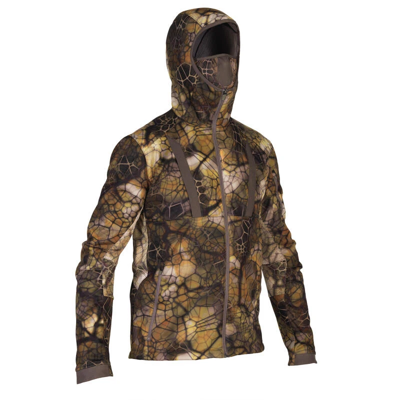 Veste Chasse Silencieuse Chaude Respirante 900 Camouflage Furtiv 3 Veste Chasse Silencieuse Chaude Respirante 900 Camouflage Furtiv