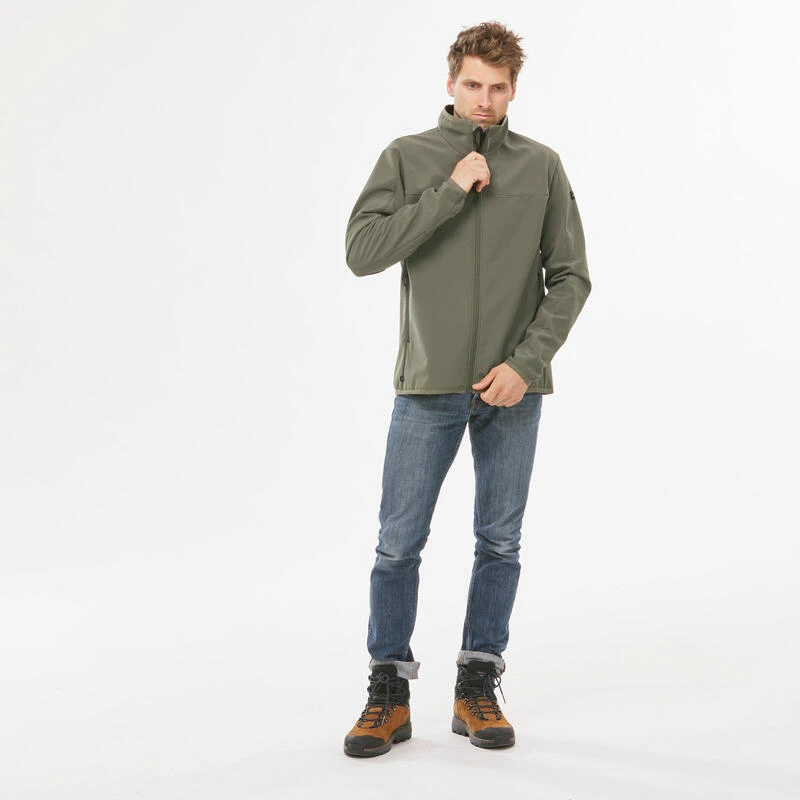 Veste Coupe Vent - Softshell - Chaude - MT100 WINDWARM - Homme 7 Veste Coupe Vent - Softshell - Chaude - MT100 WINDWARM - Homme – Image 5