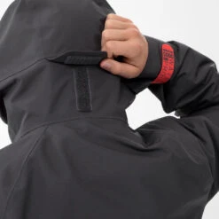 Quechua Veste Imperméable De Randonnée - MH550 Noire - Enfant -Regatta FR veste impermeable de randonnee mh550 noire enfant 4