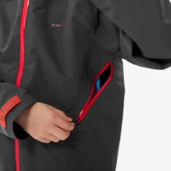 Quechua Veste Imperméable De Randonnée - MH550 Noire - Enfant -Regatta FR veste impermeable de randonnee mh550 noire enfant 5