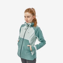 Quechua Veste Imperméable De Randonnée Montagne - MH500 - Femme