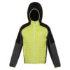 Regatta Veste KIELDER HYBRID Enfant (Vert Algue / Noir)