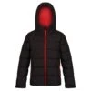 Regatta Veste Matelassée Enfant (Noir / Rouge Classique) -Regatta FR veste matelassee enfant noir rouge classique