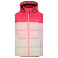 Regatta Veste Sans Manches JOLLY Enfant (Rose Foncé / Mauve Pâle)