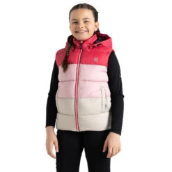 Regatta Veste Sans Manches JOLLY Enfant (Rose Foncé / Mauve Pâle) -Regatta FR veste sans manches jolly enfant rose fonce mauve pale 3