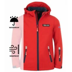 TROLLKIDS Veste Softshell Oslofjord Pour Enfants Imperméable Et Coupe-vent Bleu -Regatta FR veste softshell oslofjord pour enfants impermeable et coupe vent bleu 2